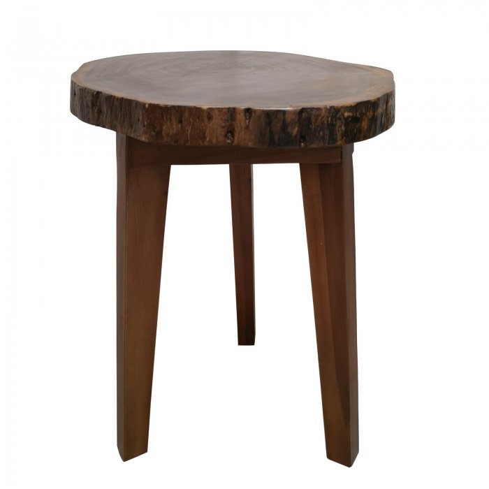 Two Design Lovers live edge side table