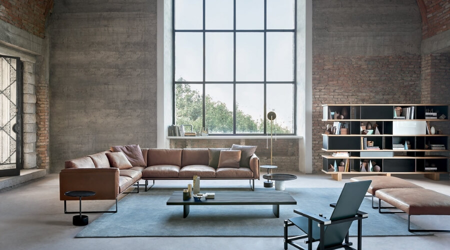 Two Design Lovers Cassina contemporary living room 2019