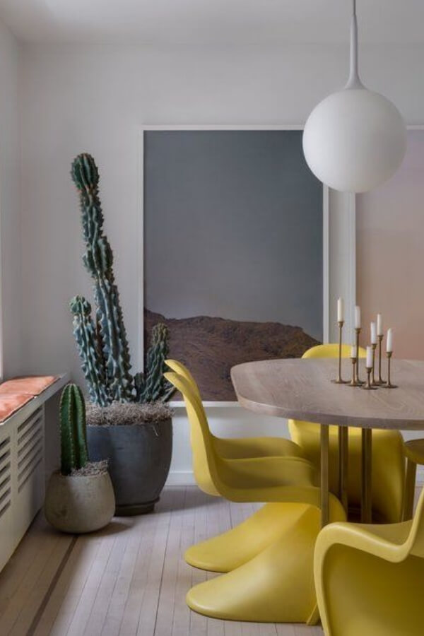 Two Design Lovers Sydney blog post casual dining room Panton chairs