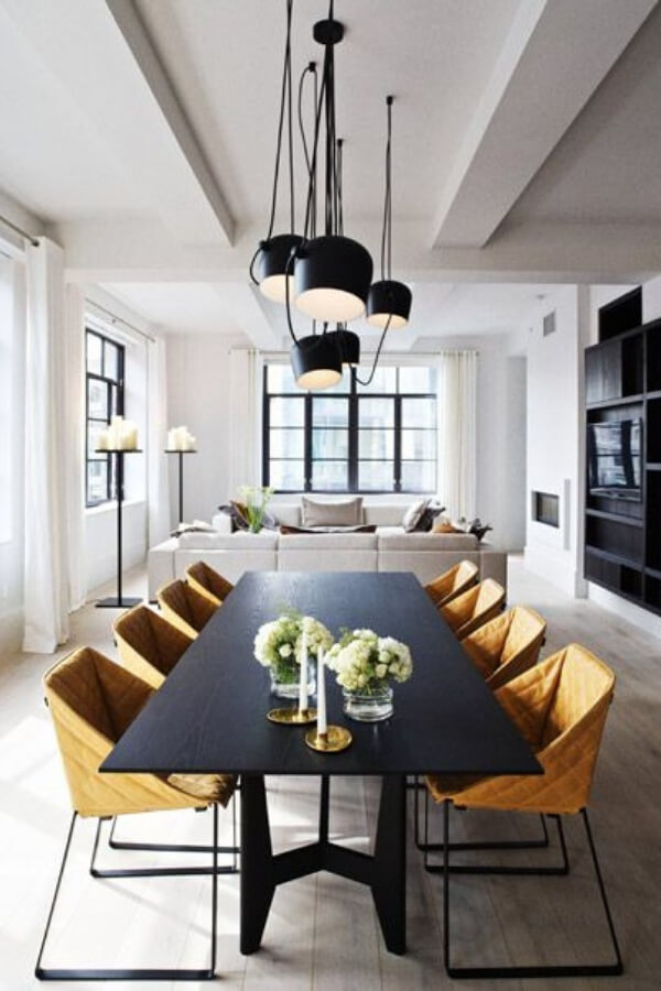 Two Design Lovers Sydney blog post casual dining room yellow chairs