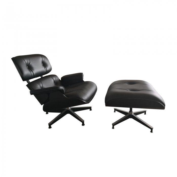 Two Design Lovers Herman Miller Eames lounge chair ottoman asia limited edition with ottoman
