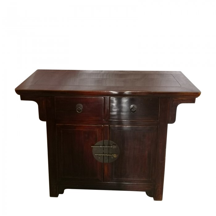 asian cabinet with doors and drawers
