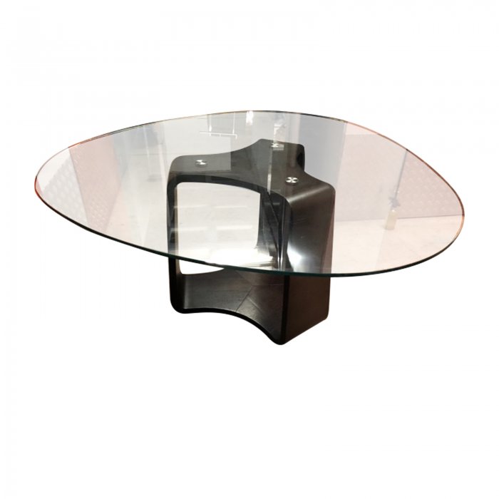 Two Design Lovers Contemporary Glass Dining Table