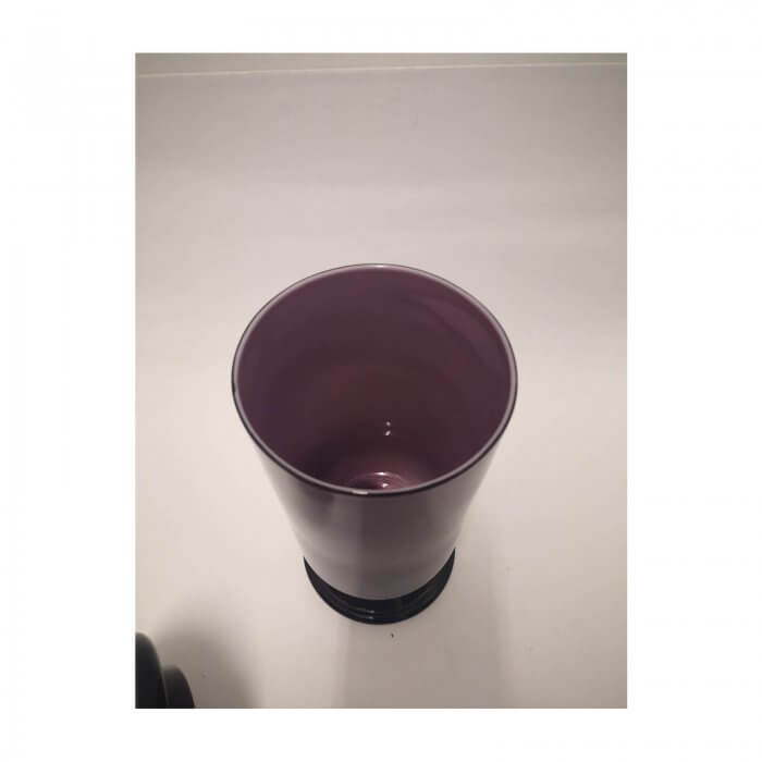 Amethyst Glass Apothecary Jar with Lid