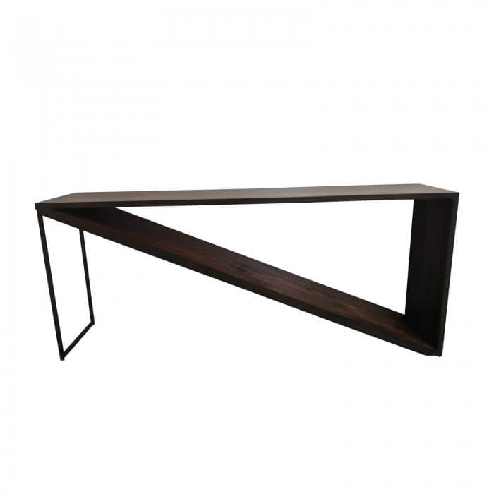 Coco Republic Console Table with Wood Cross Section