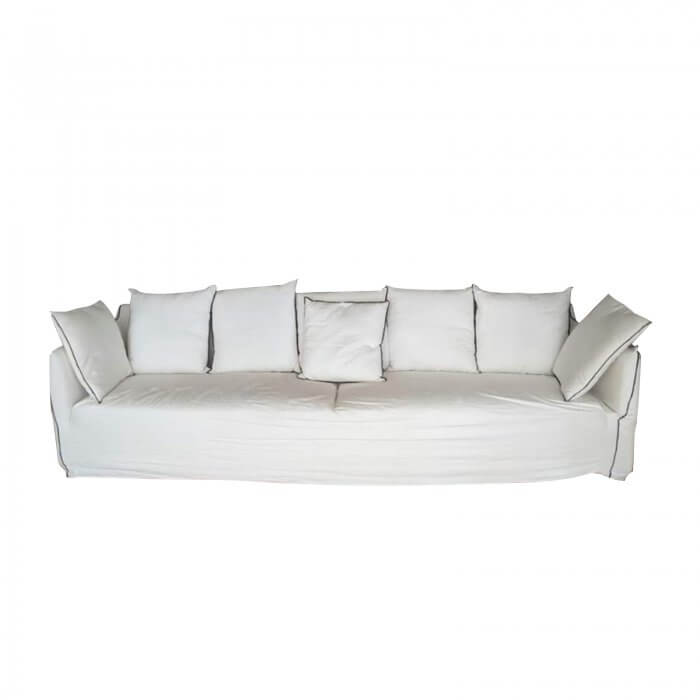 Bronte White Sofa