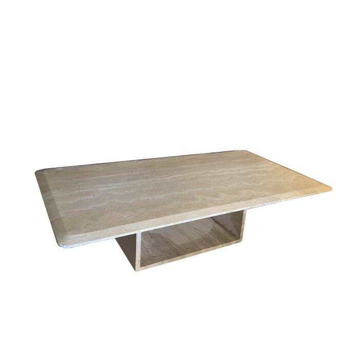 Two-Design-Lovers-Travertine Coffee Table