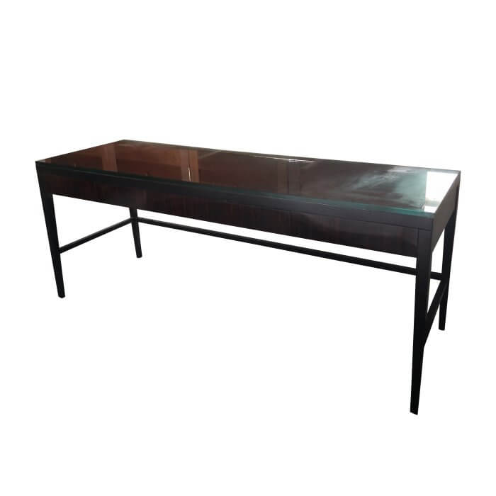 Macassar wood console table