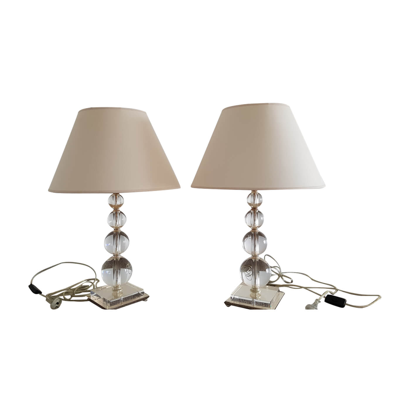 Bloomingdales Table Lamps With Glass, Bloomingdales Table Lamps