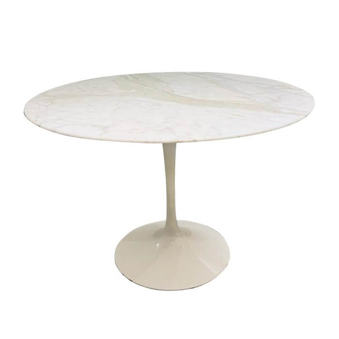Knoll Saarinen calacutta marble tulip table 120cm