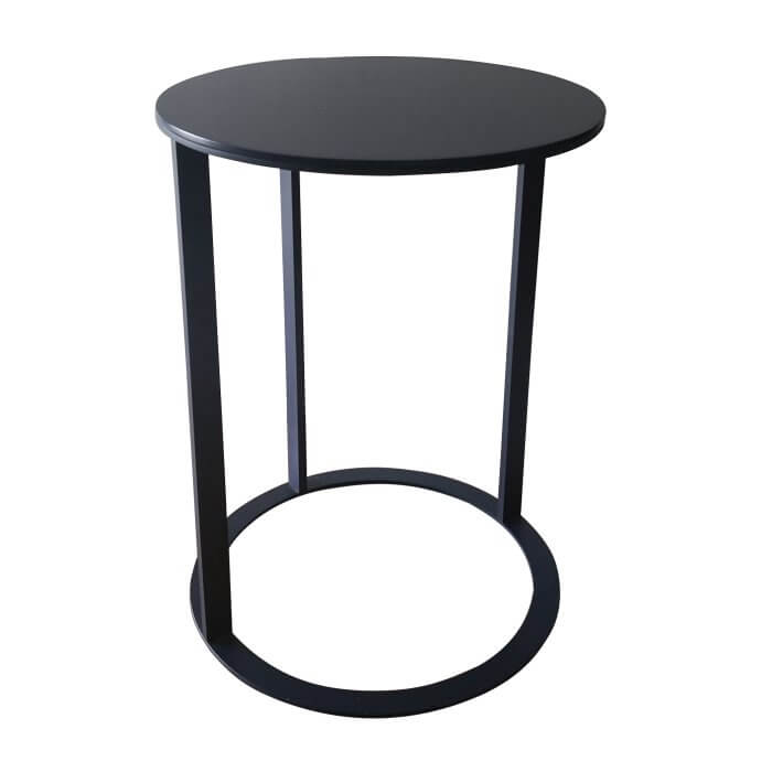 Navy blue side table