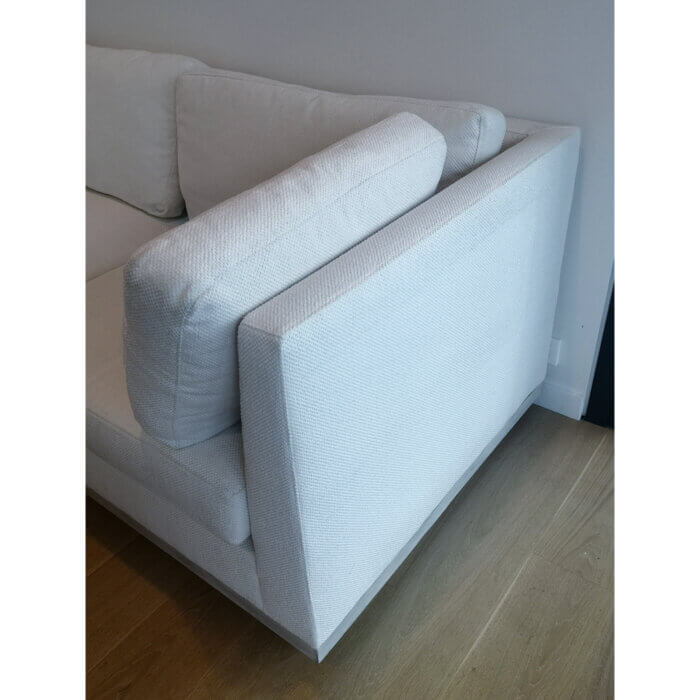 Cream modular 3 seater sofa