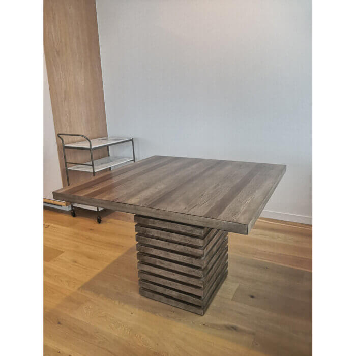Max Sparrow Murphy square wood dining table