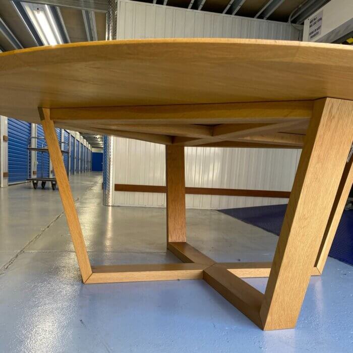 Lowe via Hub Furniture Atticus dining table, round