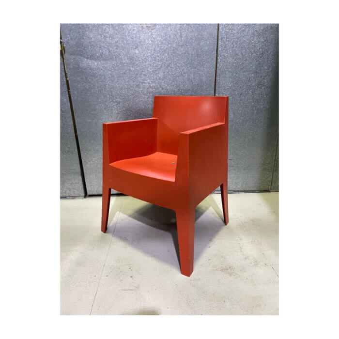 Driade Toy Chairs in red, set of 8