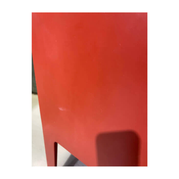 Driade Toy Chairs in red, set of 8