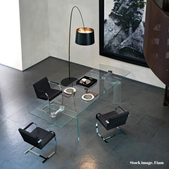Fiam Ray Plus extension table
