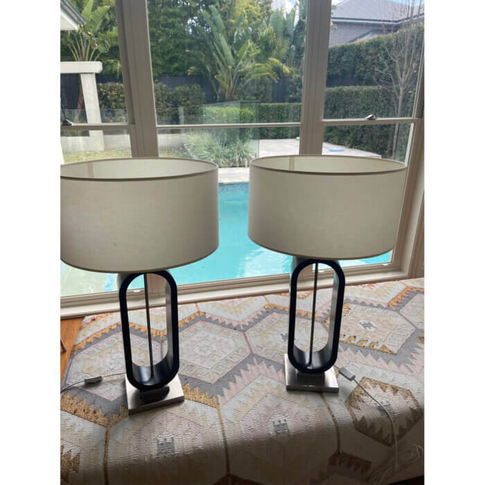Mayfield lamps, pair