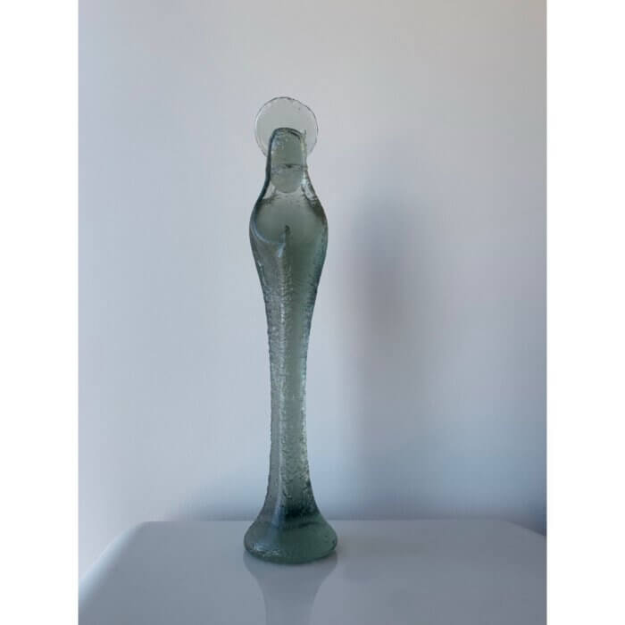 Murano glass Madonna figurine