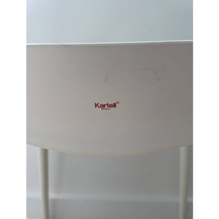 Kartell Masters white chairs, set of 4