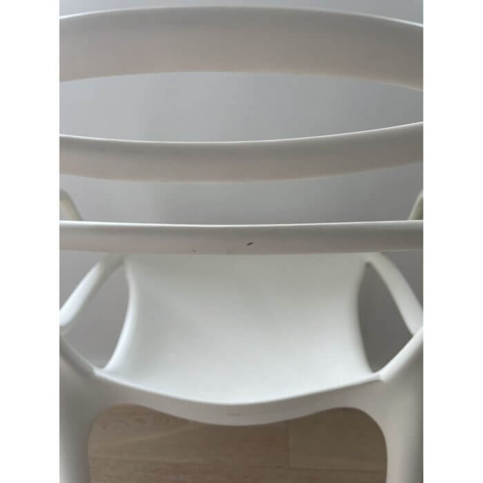 Kartell Masters white chairs, set of 4