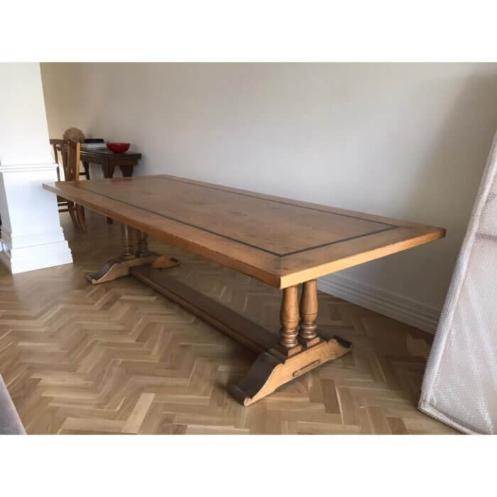 Gaudion Furniture oak dining table