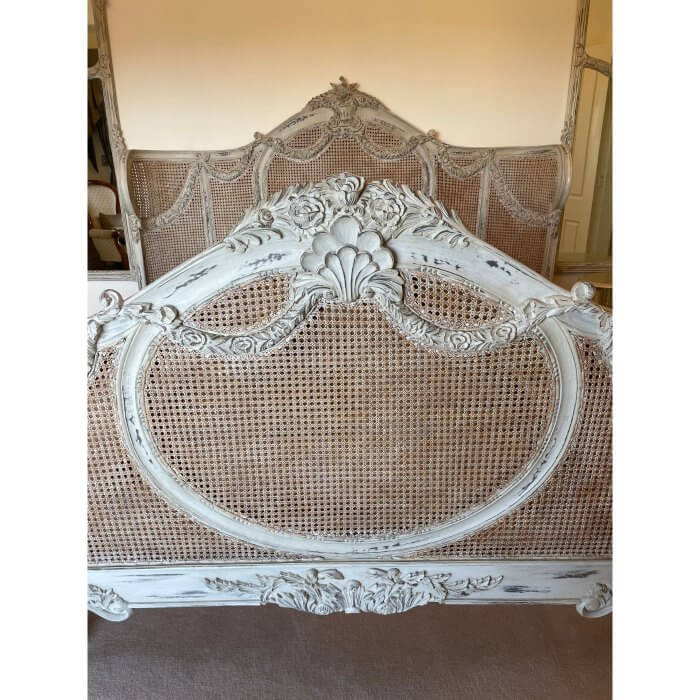 La Maison French Rattan bed