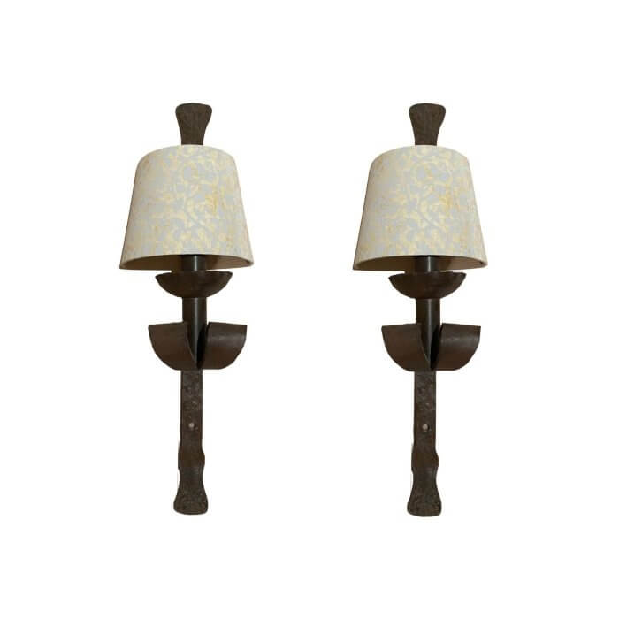 Two-Design-Lovers-Rustic-Wrought-Iron-Wall-Sconces