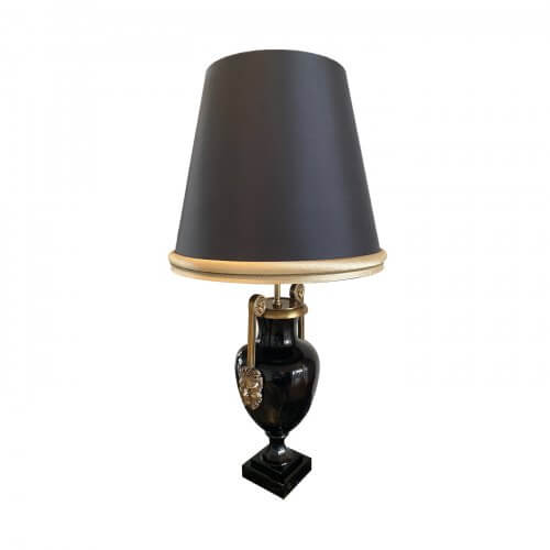 Two-Design-Lovers-Charles-Edwards-Black-Glass-Urn-Lamp