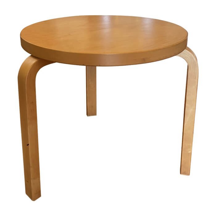 Alvar Aalto 90D Side Tables, pair (RRP $1,000 each)