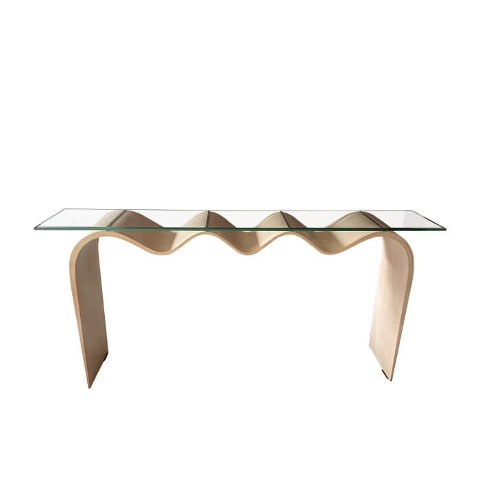 Wave Ply Console Table