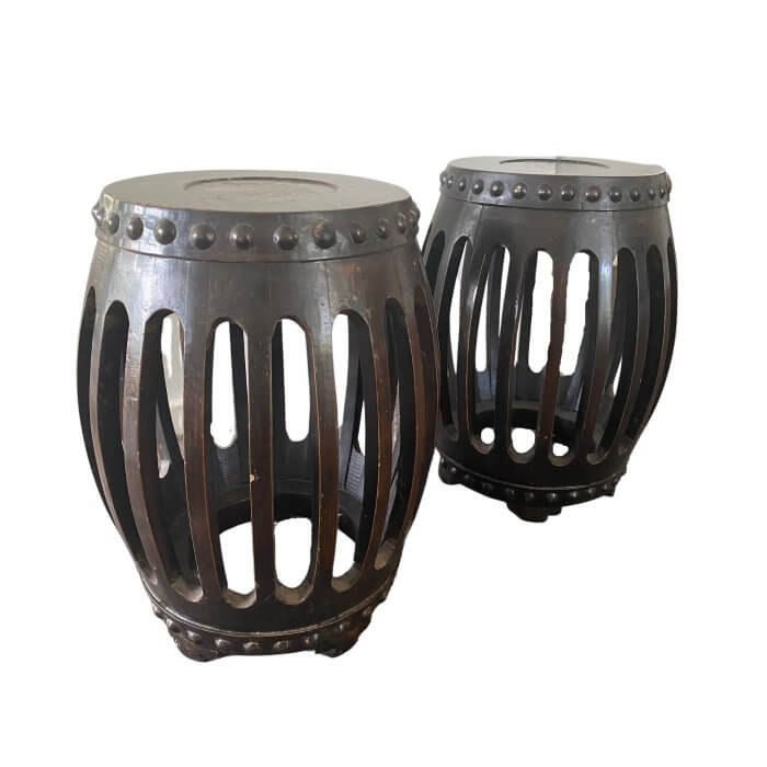 Two-Design-Lovers-Orient-House-Slatted-Elm-Drum-Stool