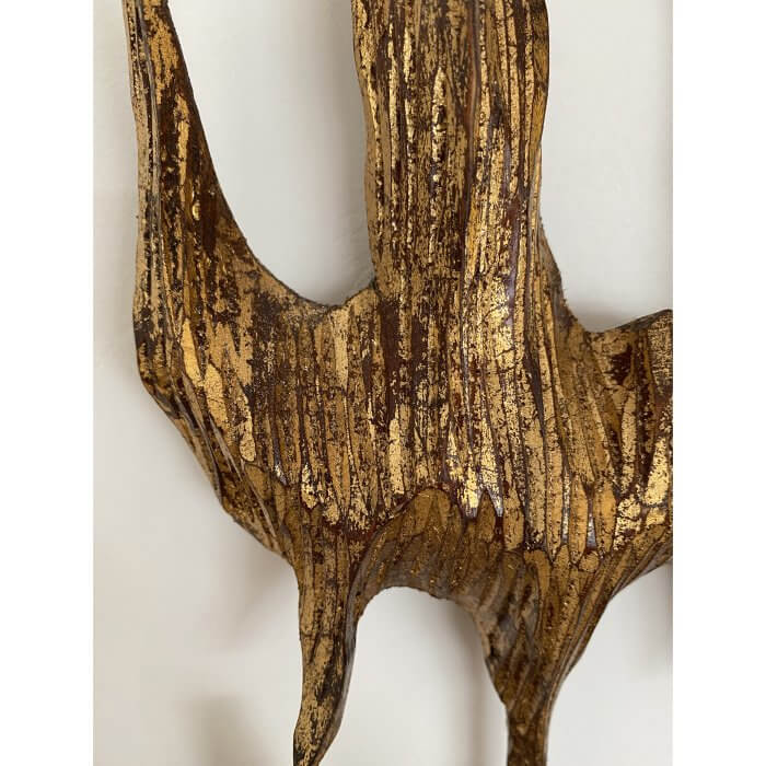 Christopher Guy La Flamme Solid Wood Sculpture