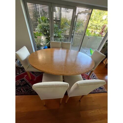 Two-Design-Lovers-Custom-made-Amercian-Oak-Dining-Table