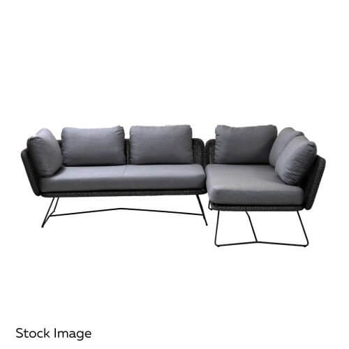 Two-Design-Lovers-Cane-line-Horizon-Sofa