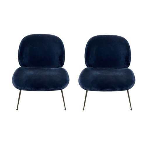 Two-Design-Lovers-Gubi-beetle-lounge-chairs