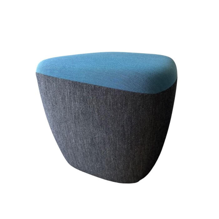 Two-Design-Lovers-Walter-Knoll-Seating-Stones-Pouf