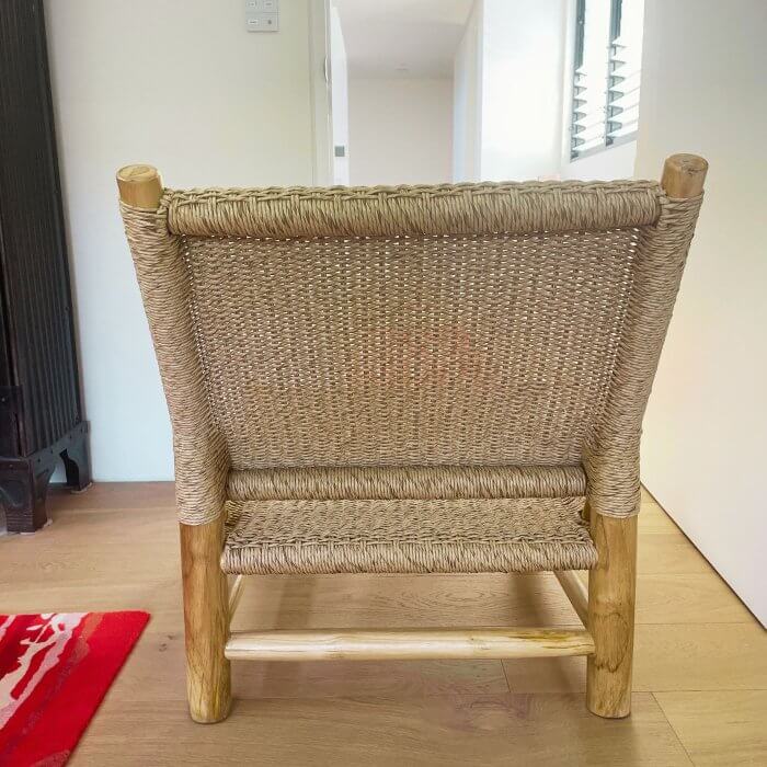 Woven Cord Lounge Chair, 2 available