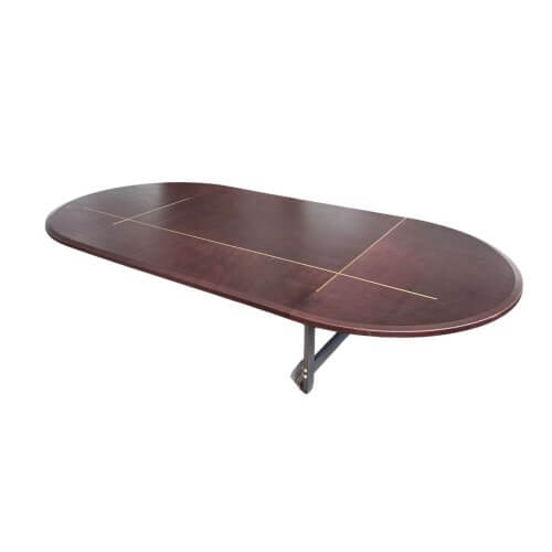 Two-Design-Lovers-Baxter-Leather-and-brass-oval-coffee-table